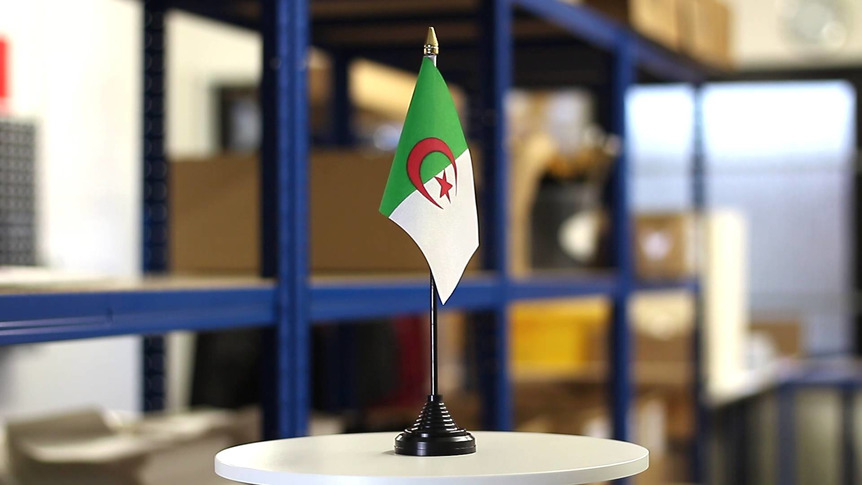 Algerien - Tischflagge 10 x 15 cm