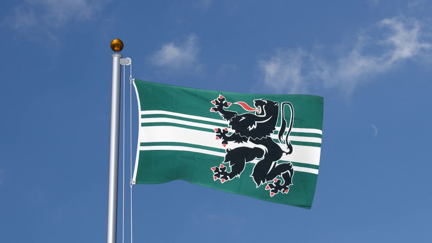 Ostflandern - Flagge 90 x 150 cm