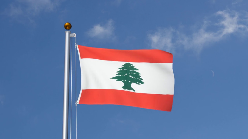 Libanon - Flagge 90 x 150 cm