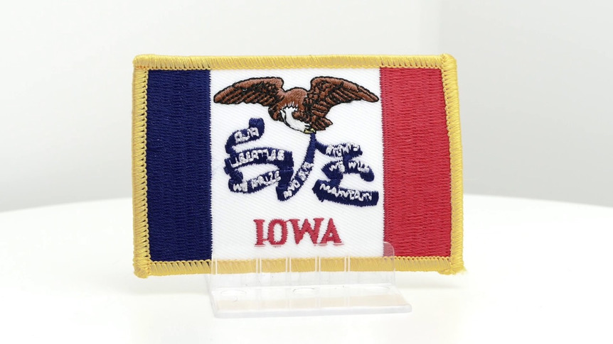 Iowa - Flag Patch