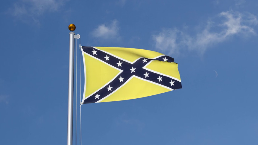USA Südstaaten Gelb - Flagge 90 x 150 cm