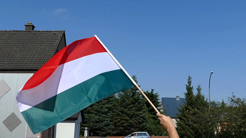 Ungarn - Stockflagge PRO 60 x 90 cm
