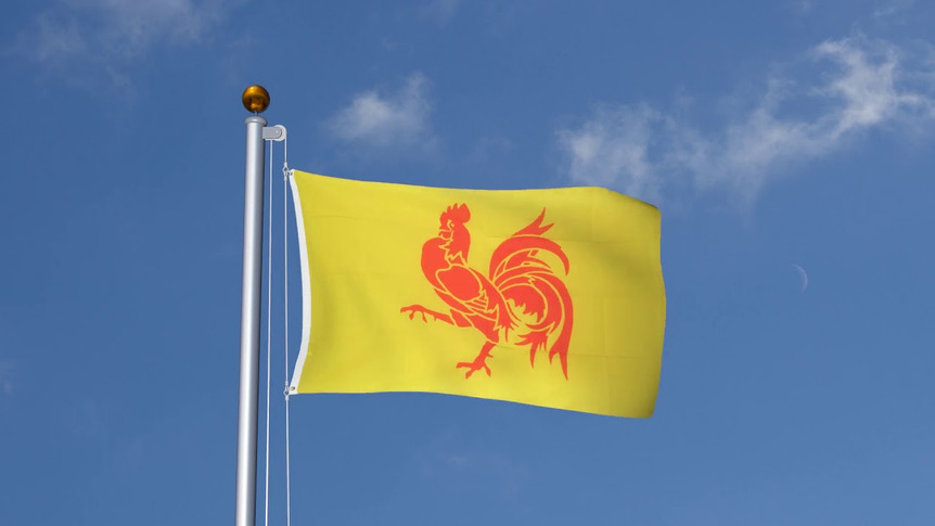 Belgium Wallonia - 3x5 ft Flag