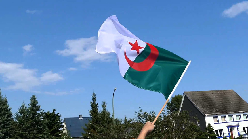 Algeria - Hand Waving Flag PRO 2x3 ft