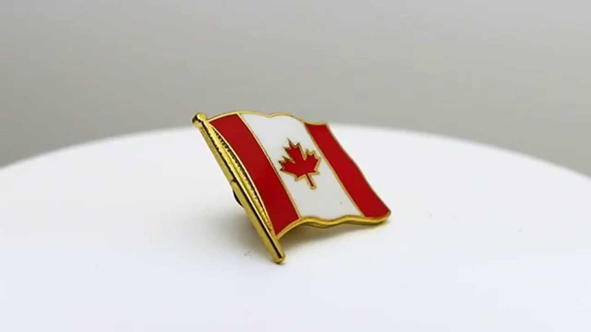 Kanada - Flaggen Pin 2 x 2 cm