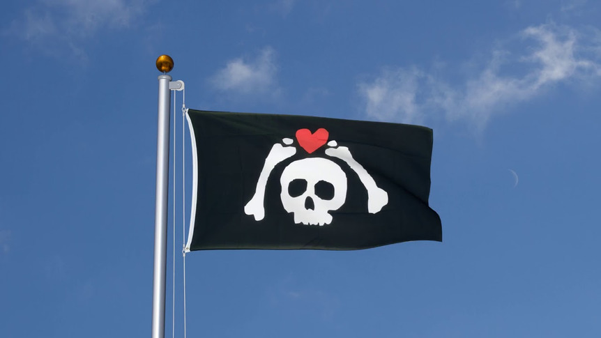 Pirate Micropose - 3x5 ft Flag