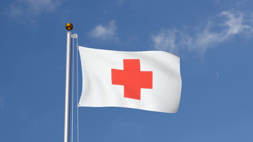 Red Cross - 3x5 ft Flag