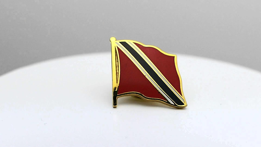Trinidad und Tobago - Flaggen Pin 2 x 2 cm