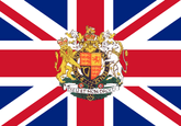 Great Britain with crest Flag