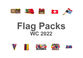 World Cup 2022 32 flags packs