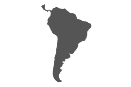 Map of South America